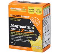 Magnesium Blend of 2 Sources Polvere Orale Gusto Lime - Risparmia il