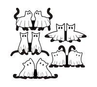 Magnet Bookmark - 10 pezzi Black Cat Reading Accessories | Magnetic Page Markers Book MarkS | For Kids Teacher Readers Christian Home School Classroom Library Office Travel