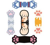 Magnet Bookmark Set - 5PCS Cat Paw PVC Page Markers Cute DoubleSided Foldable Clips | Reading Accessories Students Teachers Office School | Book Holder Organizer Gift Idea Animal Lovers Decorative Sta