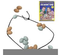 Magnet Egg-Shaped Party Chess Board Games With String Rope | Magnetic Effect Chess Set,Classic Strategic Entertainment Toy For Family Reunions