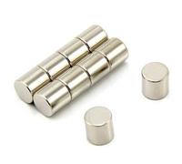 MAGNET Expert Ltd - Confezione da 10 magneti al neodimio, 10 x 10 mm, N42 - NUOV