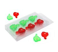Magnet Expert® Stop & Go - Magnete a forma di mano, 22 mm di diametro x 4 mm di altezza, 1 confezione da 12