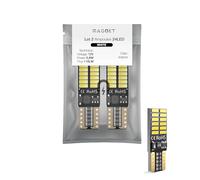Magnet Lampadine T10, confezione 2, Prisma Slim Ultra-Fine, 24 LED Canbus Anti-Errore | Ideale Spazi Stretti, Interni, Piastra, Luci | Per Auto e altri