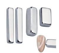 Magnet - Magnet For Nails | 4 x Magnet per unghie, forte aspirazione magnete, Nail Design Tools Magnet Nail Salon Art Tools per vari effetti, Nail Salon Art Tools