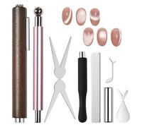 Magnet - Manicure Design Tool | 9 x 2 cm Styling Wand with End Function, lega Magnet Stick with Focused Pull Strength, Beauty Styling Accessory, Creator for Studio Use