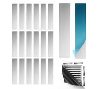 Magnet Mount Metal Plates - Strong Hold Adhesive Strips, Multi Purpose Mounting Pads | Universal Magnetic Attachment Placement Solution Organizer Support System For Vent Wall Cabinet Kitchen D