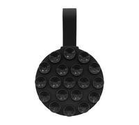 Magnet Suction Phone Holder - Silicone Case Grip Ring, Portable Handsfree Stand Bracket, Reusable Vacuum Attachment | Office Workspacee Setup, Bedside Media Watching, Window Mount Usage, Commuting