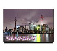 Magnet Sv Calamita da frigo Shanghai in Cina, Souvenir da Viaggio