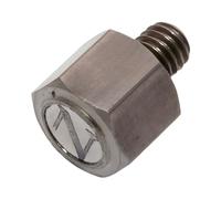 Magnet vite KOSO, per pignone, 1 pezzi, M6 x 1,0 X 16,5 mm | BT49QT-6A4, 1 pezzo per disco freno e pignone, OEM BF010620 compatibile con Piaggio Typhoon 50 TEC1T