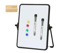 Magnet Whiteboard - Double-Sided Writing Notepad with Stand