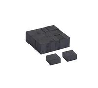 Magneta Ferrite Y30 Isotropico Per Arti, Artigianato, Scienza E Fai -Da -Te - 10mm x 10mm x 5mm Di Spessore - 0,08kg Di Tiro - Pacchetto Di 20