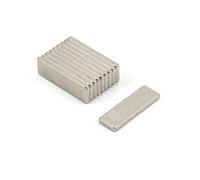 Magneta Neodimio N52 Ultra High Performance Per Arti, Mestieri, Produzione Di Modelli, Fai -Da -Te, Hobby, Ufficio E Casa - 25mm x 8mm x 2mm Di Spessore - 3kg - Pacco Di 10