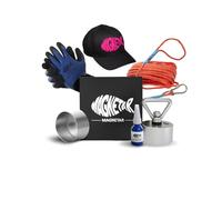 Magnetar Magnete da Pesca 600 kg - Kit Magnetico 360 per le Donne Con Corda/Guanti/Colla - Magneti Neodimio