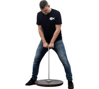 Magnetar THOR gancio per tombino magnetico, sollevatore magnetico con gancio e martello, magnete al neodimio 300 kg, utensile ergonomico in acciaio 3-in-1 per tombini e chiusini