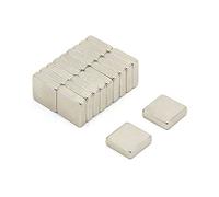 Magnetastico® | 10 magneti al neodimio N52 quadrati, 10 x 10 x 4 mm | Magneti per frigorifero, bacheca, lavagna magnetica permanente, magnete per lavagna bianca e magnetica quadrato