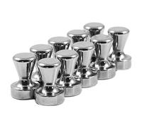 Magnetastico® | 10x magnete estremamente potente, a forma conica, in acciaio con neodimio N42 | 15x21 mm | Magneti conici, puntine fermacarta estremamente forti, push pins, magneti uso ufficio