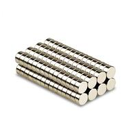 Magnetastico | 50 pezzi magneti al neodimio N52 dischi 6x3 mm | Mini Calamita potenti | Calamite frigorifero Calamita da bacheca Calamite piccole rotonde per lavagna Magnetica Magnete potente rotondo
