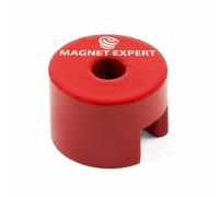Magnete A Bottone Alnico 19x12,7mm Foro Dia Da 5mm Trazione Da 1,8 Kg (4 Pezzi)