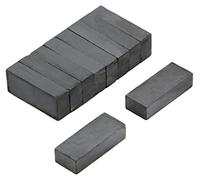 25 x 10 x 6 mm spessore Y30BH Ferrite magnete - 0,8 kg Pull (confezione da 100)