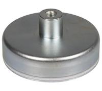 Magnete A Pot Ferrite Basso 50Mm Con Foro Filettato M6 - E873