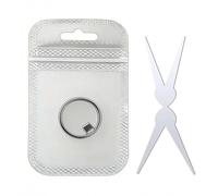 Magnete ad anello per unghie, magnete occhi di gatto 2 in 1 multifunzionale, strumento portatile per nail art, design circolare e Y