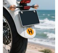 Magnete Adesivo per Autista per Automobili | Adesivi Spagnoli per Auto con Lettera H | Per Moto Elettrodomestici Casa Viaggio Attività Decorazioni Veicoli