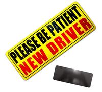 Magnete adesivo studente conducente per auto,Magnete studente conducente per auto, Adesivo per conducente novizio, Adesivo riflettente del conducente novizio, si prega di essere pazienti, al