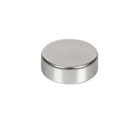 Magnete al neodimio rotondo da 25 mm con base piatta - Forza magnetica di 35N