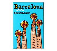 MAGNETE BARCELONA. MODELLO: TORRES SAGRADA FAMILIA DE GAUDÍ. CALAMITA DA FRIGO.