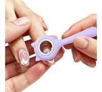 Magnete Cat-Eye per Unghie - Strumento Flessibile, Compatto, Circolare e Portatile,Magnete Cat-Eye a Forma di Anello - per Donne, Ragazze, Bellezza, Principianti, Artisti, Viaggio, Casa e Interni