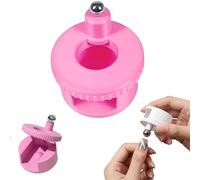 Magnete Cat Eye Rotante a 360°, Strumento Professionale per Nail Art per Effetto Perle di Vetro, Forte Forza Magnetica N40 per Assorbimento Uniforme della Luce, Controllo Automatico per Principi pink