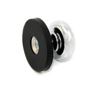 Magnete Con Manico In Cromo - 40Mm Diamentro X 30Mm Alto - 5Kg Di Trazione