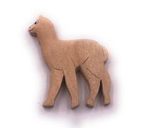 Magnete Da Frigo Fatto A Mano Con Lama, Cammello E Alpaca