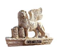 Magnete da frigorifero 3D con leone alato di Venezia in 3D per frigorifero, idea regalo, regalo per casa e cucina, decorazione per frigorifero Venizia Italia