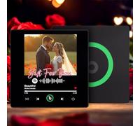 Magnete da Frigorifero con Foto Musicale Personalizzato Spotify Lettore Musicale con Album Personalizzabile per il Frigorifero per la Festa del Papà Regalo Perfetto per Papà, Nonno