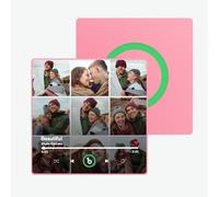 Magnete da Frigorifero con Foto Musicale Personalizzato Spotify Lettore Musicale con Album Personalizzabile per il Frigorifero per la Festa del Papà Regalo Perfetto per Papà, Nonno