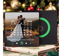 Magnete da Frigorifero con Foto Musicale Personalizzato Spotify Lettore Musicale con Album Personalizzabile per il Frigorifero per la Festa del Papà Regalo Perfetto per Papà, Nonno
