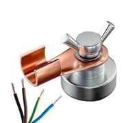 Magnete da pavimento per saldatura, magneti e morsetti di saldatura,Saldatura magnetica a serraggio a | 500 Amp Accessori per saldatura a saldatura in metallo a testa singola per saldatore di