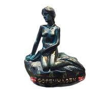 Magnete del Frigorifero La Sirenetta Copenaghen Danimarca Nordic 3D Resin Handmade Craft Tourist Città di Viaggio Souvenir Collection Lettera Frigorifero Sticker
