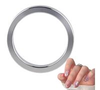Magnete di Unghie con Perline in Vetro - Il Cerchio Multifunzionale della Manicure Artistica - Magnete Da Unghie - Per fai-da-te nel Salone Domestico Effetto Francese le Donne e Ragazze