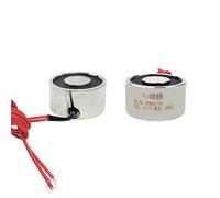 Magnete elettrico P34/18, 34 mm, 20 kg, 200 N, solenoide di aspirazione, 5 V, 6 V CC, 12 V, 24 V, 1 pezzo (24 V)