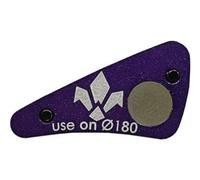 Magnete formula per sensore di velocita e bike 6 fori 180mm viola