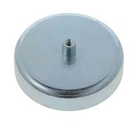 Magnete GN 50.2-HF-63-14-M4: ferrite dura resistente 350N Ø: 63 mm H: 22 mm a...