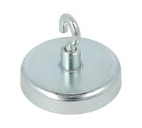 Magnete GN 50.6-HF-40-A: ferrite dura resistente 125N 40 mm con gancio ELESA+...