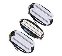 Magnete In Ceramica Chitarra Elettrica Dual Hot Rails Humbucker HSH Pickups Set Per Parti Di Chitarra Accessori di Ricambio per Chitarra (Color : 02)