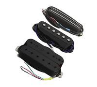 Magnete In Ceramica Nera Dual Hot Rail/Single Coil/Humbucker Guitar Pickup SSH Set Per Collo/posizione Centrale/ponte Accessori di Ricambio per Chitarra