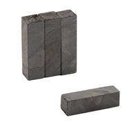 Magnete In Ferrite Y30BH - 7Mm X 7Mm X 25Mm Spesso - 0,23Kg Di Trazione