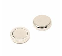 Magnete In Pot N42 Neodimio Incollato Dia 32Mm (Confezione Da 10)