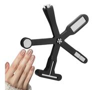 Magnete magnetico per unghie, strumento magnetico, forte magnete per unghie, 6 x multifunzionali, per manicure, per una penna diversa, per salone di studio, casa