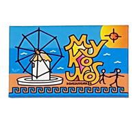 MAGNETE MYKONOS GRECIA. MODELLO: MYKONOS ISOLA DELL'EGEO